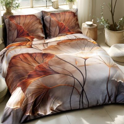 Cotton satin bedding 12407/180x200 SATYNLOVE PREMIUM