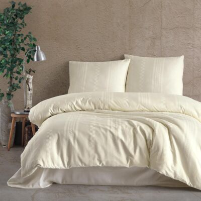 Pościel satyna bawełniana CAPITAL ECRU/200x220 ЭКСКЛЮЗИВ