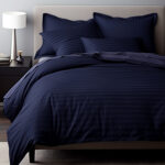 posciel-satyna-bawelniana-cizgili-navy-blue-220x20