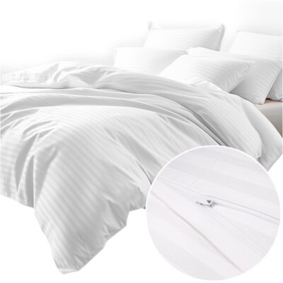 posciel-satyna-bawelniana-cizgili-white-160×200-ex