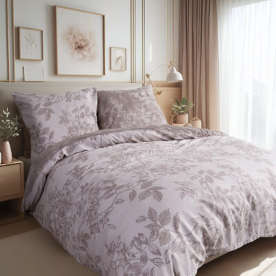 HARISSA/160x200 cotton satin bedding EXCLUSIVE