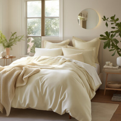 KREM cotton satin bedding 155/160x200