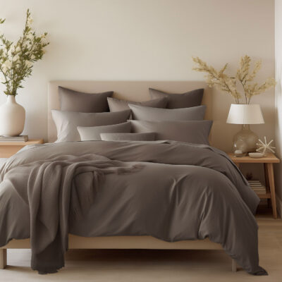 SEPIA cotton satin bedding 043/140x200+1 bedding.70x80