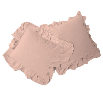 Комплект хлопковых наволочек CAMELLO ROSES/2x40x40 STONEWASHED