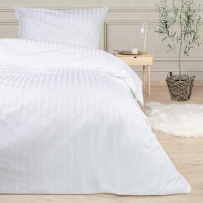 Hotel overlap pillowcase PASY 2cm white/220x200