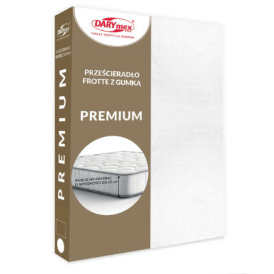 Terry sheet with elastic 001/110/120x200 PREMIUM